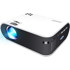 GooDee プロジェクター wifiプロジェクター 4800lm 1980*1080P最大対応解像度 小型 ホームプロ…