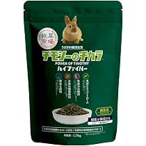 Amazon | 牧草市場 チモシーのチカラ グルテンフリー（うさぎ 用