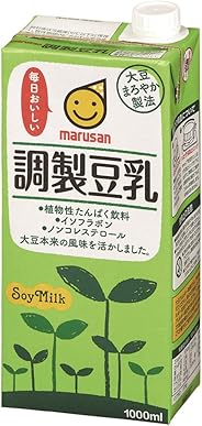 マルサン 調製豆乳 1L×6本