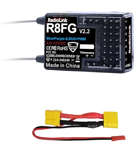 Amazon.co.jp: 【RadioLink正規品】【 R8FG 】 ラジコンカー用プロポ