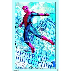 Marvel(マーベル) Spider-Man:Homecoming(スパイダーマン：ホームカミング) Swing ポスター [並行輸入品]