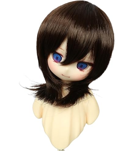 Amazon.co.jp: Tzncos 1個 ウィッグ 8-9インチ ヘッド 1/3 BJD ソフト
