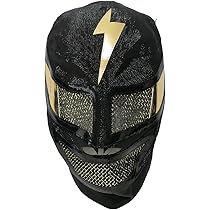 ルチャリブレマスク 黒と金 角付き Amazon.co.jp: 【プロレスマスク】暗黒の虎 二代目 ブラック
