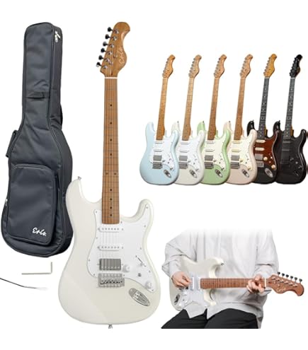 Amazon | Legend エレキギター LST-Z BKBK ブラックマッチングヘッド