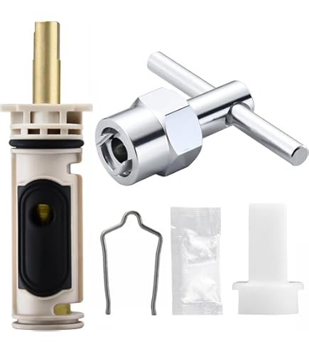 1222 & 1222B Shower Cartridge Repair Kit With Puller & Retainer Clip - Bathtub Faucet Replacement For One-Handle Valves - View #7