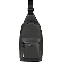人気！ ポールスミス ボディーバッグ レザー シャドーストライプ Paul Smith 並行輸入 ポールスミス ウエストバッグ ボディバッグ