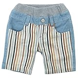 BAROCK(バロック) マルチストライプ切替5分丈パンツ 120cm /【22】ブルー NO.F-553475