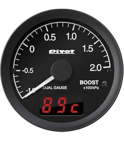 Amazon.co.jp: PIVOT (ピボット) メーター【 DUAL GAUGE RS 】ブースト