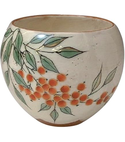 Amazon｜京焼 清水焼 陶あん窯 お茶呑茶碗 (化粧箱入) 花揃え(しゃら