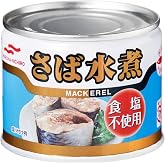 マルハニチロ さば水煮 食塩不使用 190g×6個