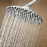 Naiture真鍮Rainfallノズルシャワーヘッド標準アームで4ヘッド幅4アーム長さと5 Finishes Head Width: 8 Inch. Arm Length: 10 Inch. SE9