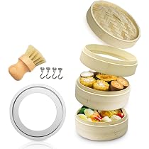 Amazon | 【高さ調整輪付☆受け台セット】せいろ 受け台 キッチン