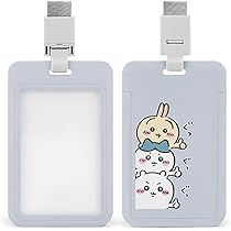 Amazon.co.jp: ちいかわ ネームホルダー おしゃれ 首掛け カード