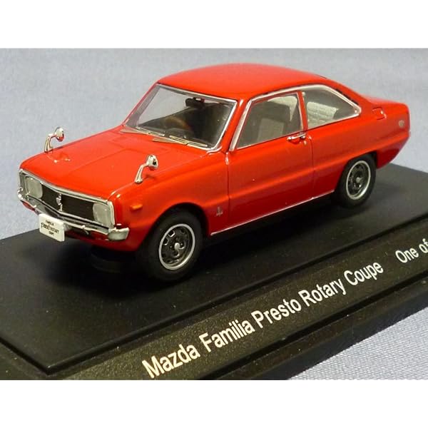 Amazon エブロ 1 43 マツダファミリアロータリークーペ レッド 完成品 ミニカー ダイキャストカー おもちゃ