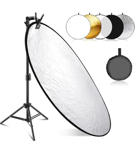 Amazon | TOKISTAR 折り畳み式ソフトライトリフレクター φ100cm