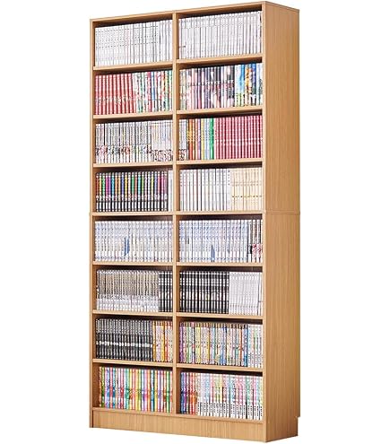 Amazon｜圧倒的収納力！120cm幅引き出し付きハイタイプ本棚【-Classia