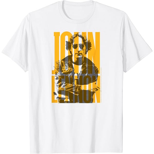 Amazon | ジョン・レノン-クローズアップ Tシャツ | Tシャツ