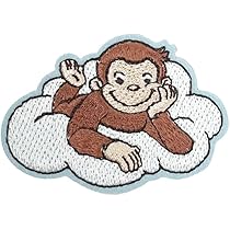 Amazon.co.jp: ミノダ おさるのジョージ CGTV ワッペン大 ライン