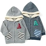La Chiave(ラ キエーベ) パーカー (80～130cm) キムラタンの子供服 (53326x53526-163) ライトグレー 95