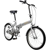 Amazon | 防災サイクル 20型 ノンパンク折畳み自転車 パンク