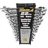 Tradespro 836574 SAE and Metric Wrench Set, 22-Piece [並行輸入品]