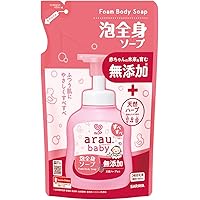 Amazon.co.jp: arau.(アラウ)アラウ.ベビー 泡全身ソープ 本体 450ml