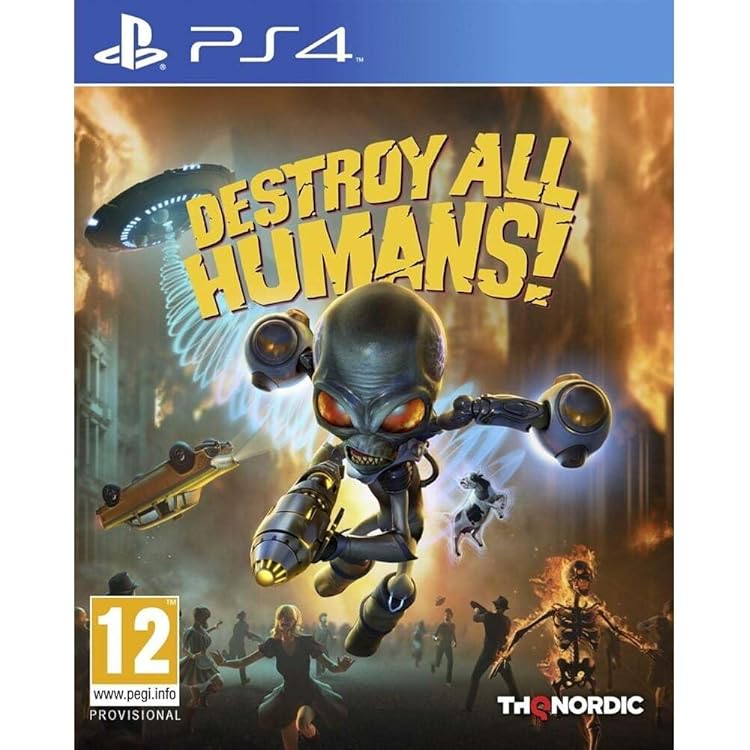 【PS2】デストロイオールヒューマンズ！ Amazon | Destroy All Humans (PS2) | プレイステーション2