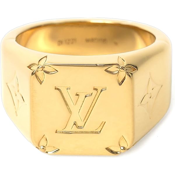 Amazon | [Louis Vuitton] リング M62488 シグネットリング L シルバー 