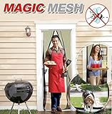 カーテン 網戸 マジックメッシュ カラー：ベージュ