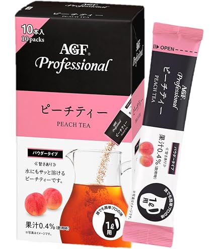 Amazon | AGF プロフェッショナル アップルティー1L用 10本 粉末 | AGF