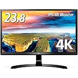 LG モニター ディスプレイ 24UD58-B 23.8インチ/4K(3840×2160)/IPS 非光沢/HDMI×2、DisplayPort/ブルーライト低減機能