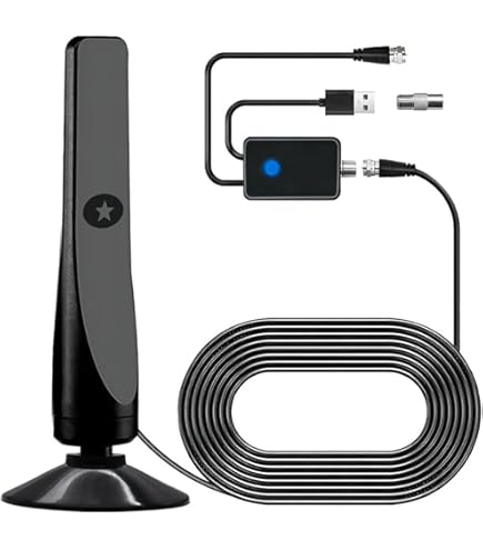 Antenna Per Televisione Cavo 3m Antenna TV Digitale 4K Rewave - Foto 6