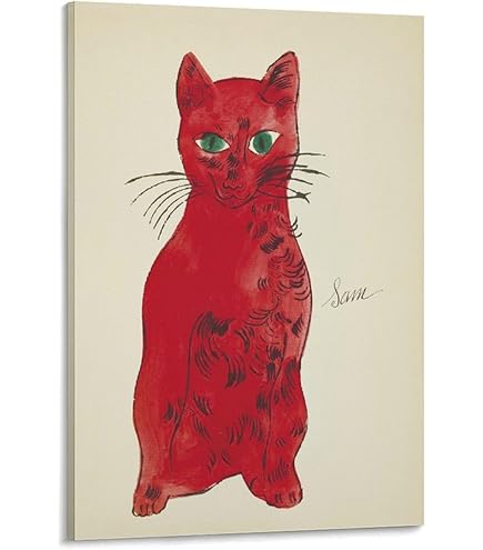 アンディ・ウォーホル cat 額付き Amazon.co.jp: アンディウォーホル ポートレートCat 高貴な猫
