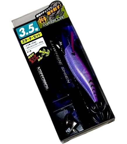 Amazon | ジークラックGEECRACK カチッとエギ ローハイド紫煙3.5号