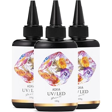 Amazon | AQXIA 【レジン作家推薦】 レジン液 UV/LED対応 UVレジン