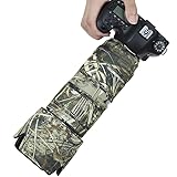 CHASING BIRDS 迷彩防水レンズコート CANON EF 70-200mm F2.8 L IS II III USM用 防雨レンズ保護カバー (アシ, EF 2.0X III テレコンバーターを含む)