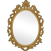 Amazon.co.jp: ZYBOWAYL バロックウォールミラー 大きい