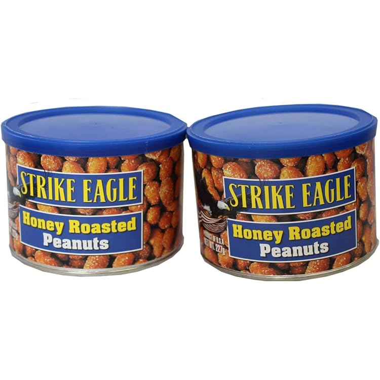 Amazon.co.jp: ハニーローストピーナッツ227gx2缶 ストライクイーグル