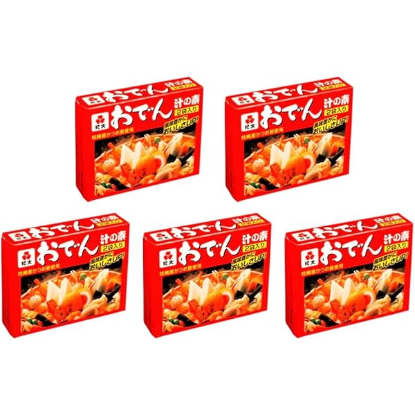 Amazon.co.jp: 紀文 おでん汁の素顆粒 小 2個 : 食品・飲料・お酒