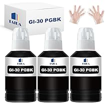 Amazon.co.jp: Canon GI-30PGBK ブラック 互換 インクボトル キャノン