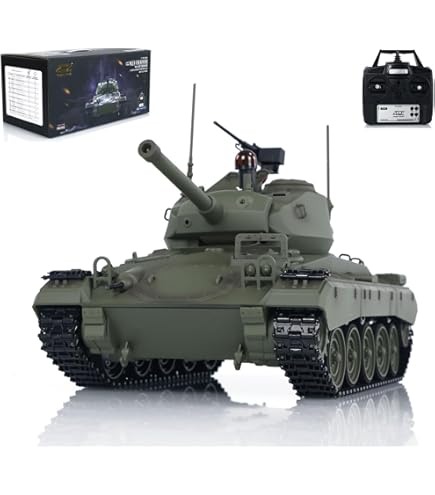 Amazon.co.jp: Homepatche ラジコン戦車 RC アメリカ陸軍 M41A3軽戦車