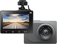 YI ドライブレコーダー ダッシュ カメラ 車載カメラ 165°広角 1080P フルHD 2.7インチ スクリーン Gセンサー搭載 diving recorder JP版 スタンド付き オリジナル正規品 グレー 89022