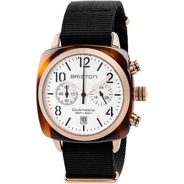 Amazon | [ブリストン] [国内正規品] CLUBMASTER CLASSIC CHRONOGRAPH