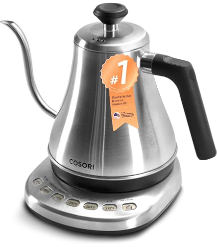 Amazon | COSORI スマートグースネックケトル 電気ポット ティー
