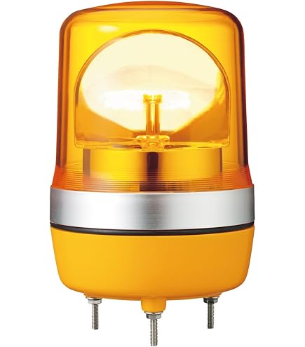 Amazon.co.jp: パトライト/PATLITE 回転灯 SKP-M1J-B Φ150 DC12～24V