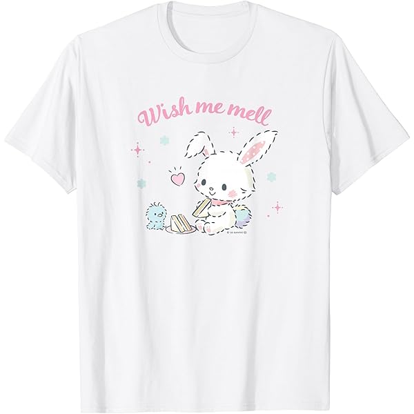 ウィッシュミーメルコラボ カットソー ハートオンキャラクターシリーズ Tシャツ(ウィッシュミーメル