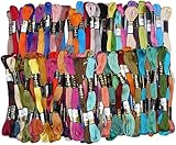 100 Anchor Solid Stitch Sewing Skeins Cotton Embroidery Thread Floss 100 shades by ANCHOR