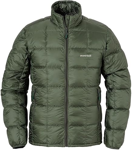 Amazon.co.jp: モンベル ライトアルパインダウン パーカ Men's ダーク