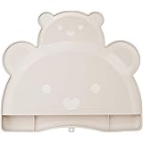 [Amazonブランド]Mama Bear(ママベアー) シリコンお食事マット グレー