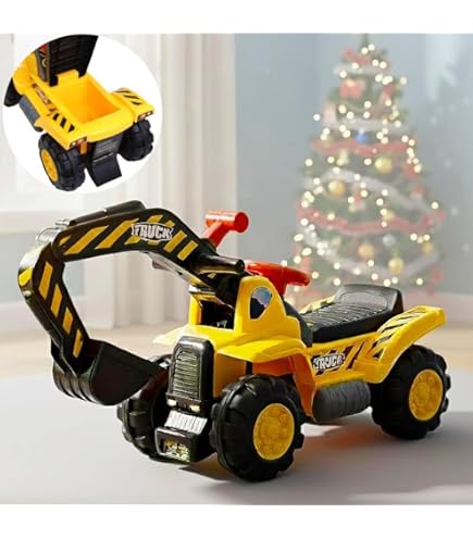 Amazon.co.jp: ・・こども用電動乗用 ショベルカー RA-EXCA・組み立て